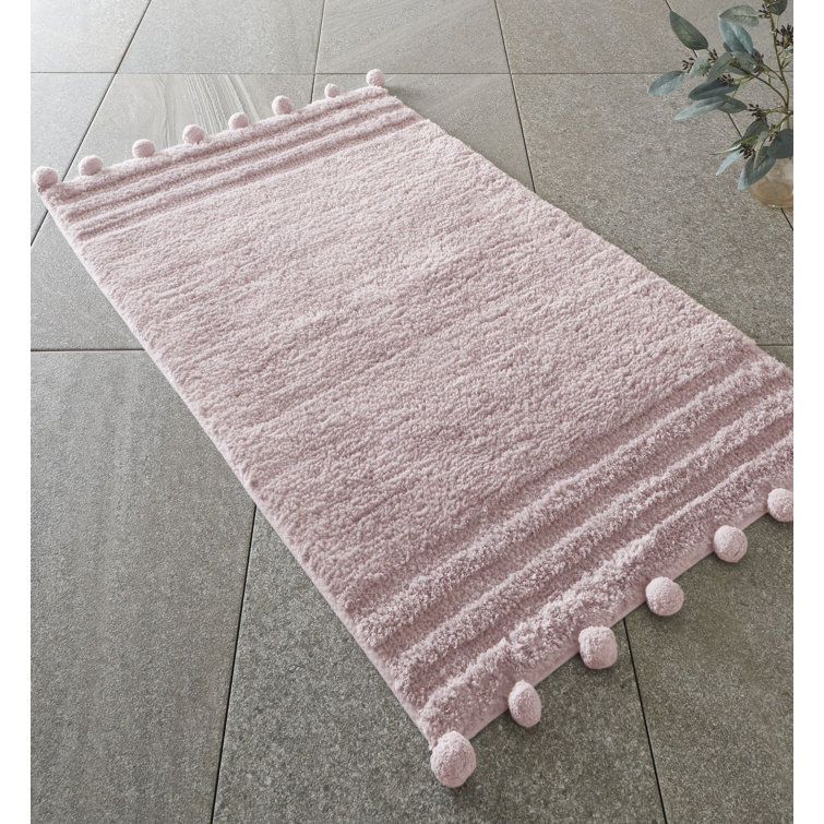 Catherine Lansfield Pom Pom Bath Mat Wayfair.co.uk